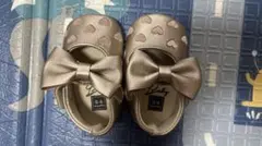 Baby ベビーシューズ 0-6ヶ月 ゴールド