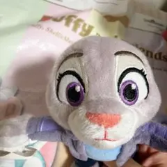 ズートピア　ジュディくっつきぬいぐるみ　肩のせ　ぬいぐるみ