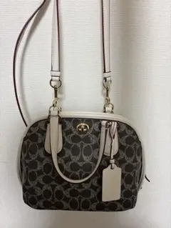 COACH ショルダーバッグ ダークブラウン
