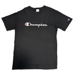Champion ブラック Tシャツ X-LARGE