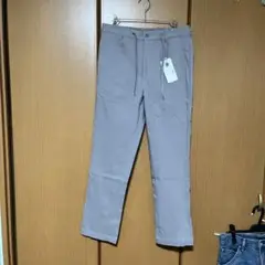 【値下げ】新品タグ付き　チャオパニック　ストレッチパンツ　メンズL ライトグレー