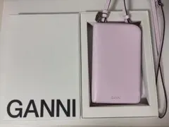GANNI ガニー ピンク フォンホルダー　スマホショルダーのサムネイル