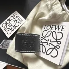 LOEWE スモールスラップブレスレット ブラックのサムネイル