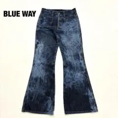 BLUEWAY ブルーウェイ ブーツカット デニム フレア Y2K グランジのサムネイル