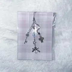 ビーズキーホルダー ストラップ y2k 韓国 コレクトブック