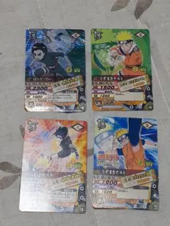 NARUTO ナルトカードゲーム ナルト 4枚セット 8-7-29 - メルカリ