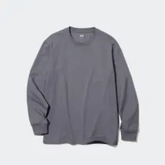 エアリズムコットンUVカットクルーネックT（長袖）