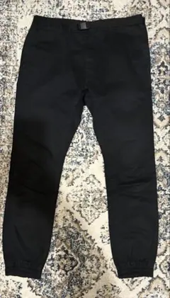 coen メンズジョガーパンツ　ブラック