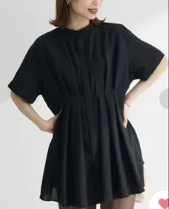 ウエストタックシャツチュニックⅢ Green Parks チュニック