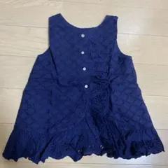 ネイビー ノースリーブ トップス 120cm Ralph Lauren