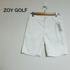 メンズ ZOY GOLF ホワイトショートパンツ
