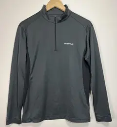 mont-bell ウイックロン ZEO ロングスリーブ ジップシャツ Mサイズ