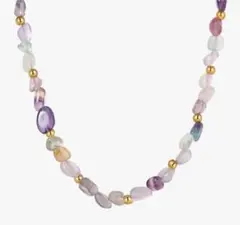 フローライト ネックレス 45+5cm