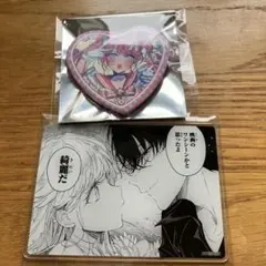 アサシン&シンデレラ　　缶バッジ　カード