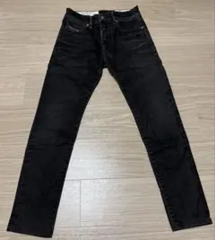 DIESELディーゼル ブラックデニムパンツ