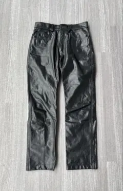vintage leather pants archive black coloのサムネイル