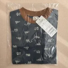 新品タグ付★petit main★BOYS長袖Tシャツ モスグリーン/110㎝