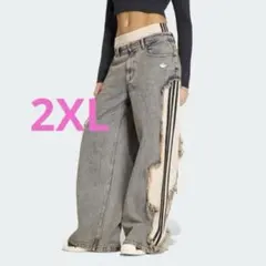 ADILENIUM 5.0 デコンストラクテッドデニムパンツ 2XL