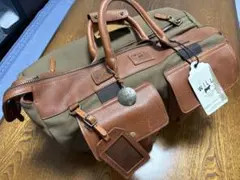 WILL LEATHER GOODS ボストンバッグ キャンバス レザー - メルカリ
