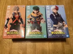 僕のヒーローアカデミア フィギュア 3体セット - メルカリ