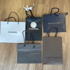 高級ブランドショップ袋セット