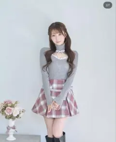 Rosé Muse ロゼミューズ choker lace knit ピンク - メルカリ