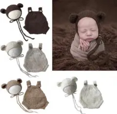 くま　ロンパース