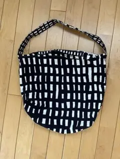 ミナペルホネン sora check ショルダーバッグ 大