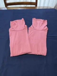 ハイネックT ２枚組