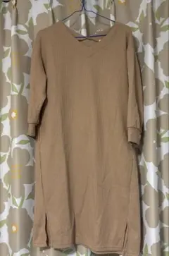 ワンピースレディース長袖秋、冬