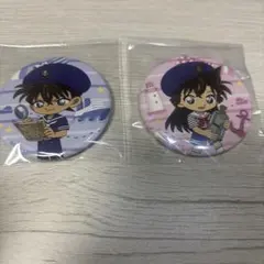 毛利蘭 赤井秀一 名探偵コナン コナンカフェ 缶バッジ マリン - メルカリ