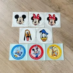 ディズニー キャストシール 8枚セット