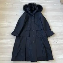 【極美品】近年タグ ノアジェ フォックスファー　ロングダウンコート　着丈105