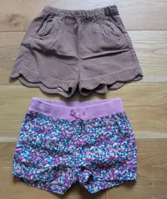 ベビー キッズ ショートパンツ 2点セット 90cm 95cm