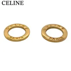 CELINE♡ セリーヌ GP ロゴ サークル スカーフリング レディース