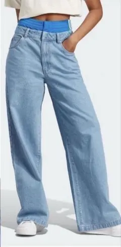 新品 adidas×KSENIASCHNAIDER ボクサーデニム W29