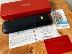 デュポン S.T.Dupont 183067 レザー シガリロケース ブルー - メルカリ