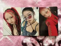 HANA❤︎chikaチカBluejeansトレカABC3枚コンプ◾️匿名配送