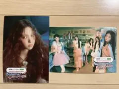 非売品　ウォンヒ　ポストカード 匿名配送】ILLIT（アイリット）ポストカード⭐︎ウォンヒ