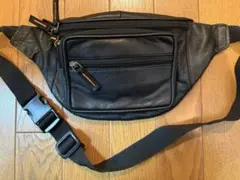 BLACK MARKET 購入　パンク　本革　ウエストポーチ　ルイスレザー