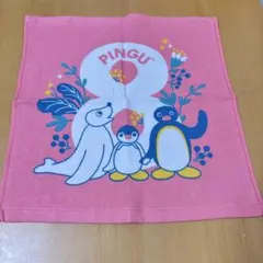 PINGU ガーゼ&パイルハンドタオル
