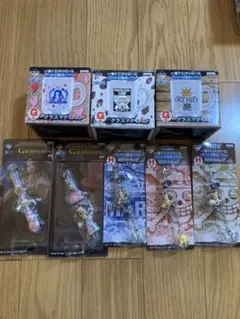 ワンピース　一番くじ　グラスマグ・ストラップセット