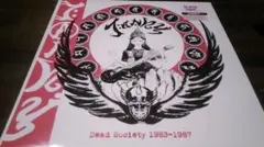 新品稀少/LP/JANKY/Dead Society 83-87/ブックレット付