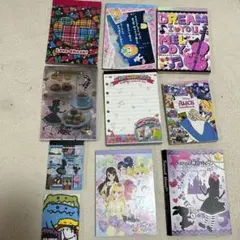 【全て当時物】 平成レトロ メモ帳 まとめ売りセット10点 平成女児
