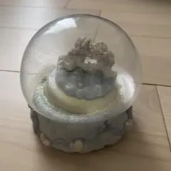 エンジェル　スノードーム　パステル　ゆめかわい　アンティーク