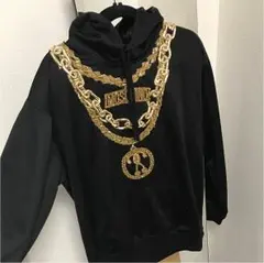 MOSCHINO H&M コラボ フード付きパーカー