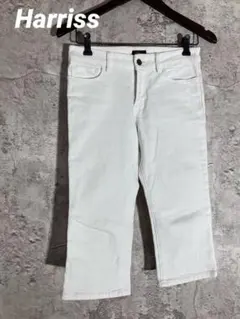 Harriss ハリス　デニムパンツ　クロップドデニムパンツ　スラックス　ハーフのサムネイル