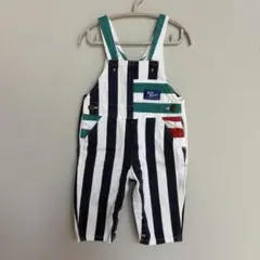Oshkosh B'Gosh 12m ストライプオーバーオール