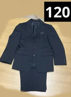 120cm オリバーハウス　男の子　フォーマルスーツ　ハーフパンツ　黒