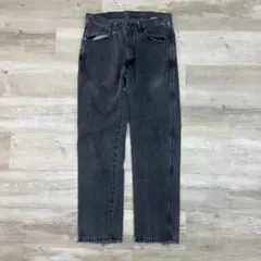 古着 00年代 RUSTLER ラスラー ブラックデニムパンツ W34L32